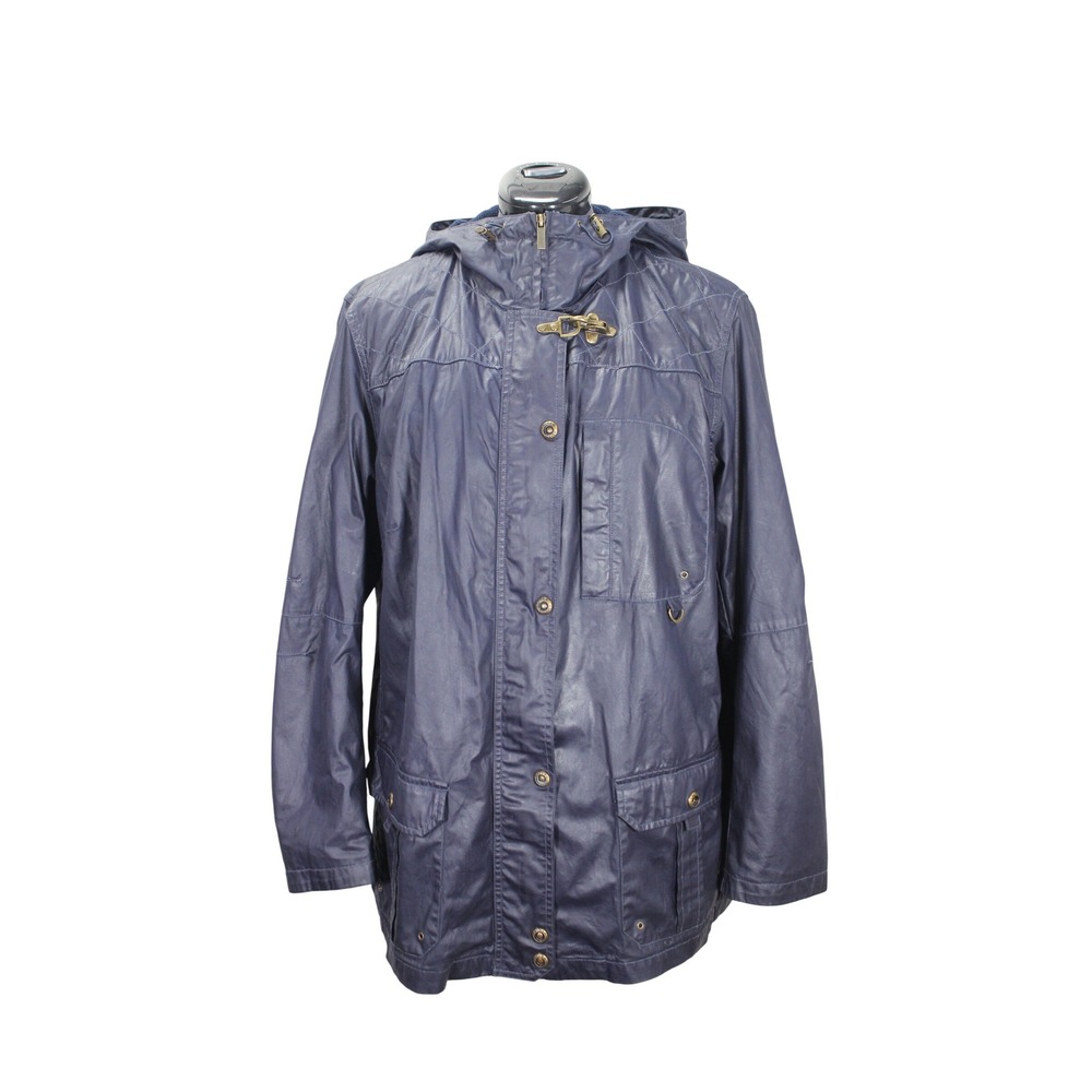 Ralph Lauren Naval Supply Co Chore Coat Women's Size 1X Wax Cotton Utility - Picture 1 of 16